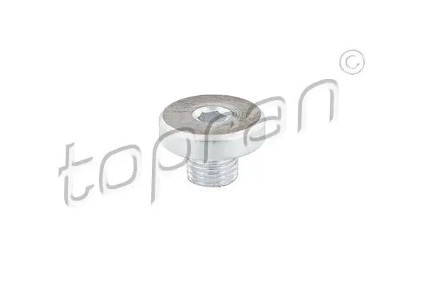 Гвинт зливного масляного піддону M10x1 AUDI A3, Q3, Q7, TT PORSCHE CAYENNE, PANAMERA VW CALIFORNIA T5 CAMPER, CC B7, GOLF PLUS V, GOLF V, GOLF VI, JETTA III, JETTA IV 1.2-6.0D 01.98-05.22 TOPRAN 115362 (фото 1)