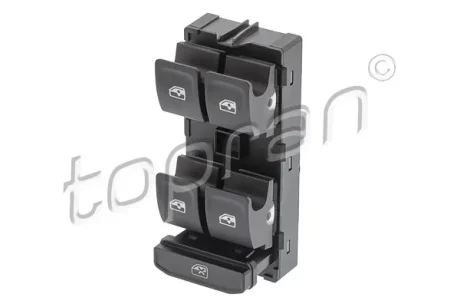 Кнопка піднімання вікна передн SKODA FABIA III, OCTAVIA III 1.0-2.0D 11.12-12.22 TOPRAN 120202