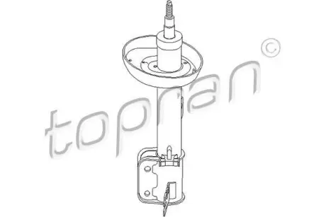 Амортизатор TOPRAN 205462