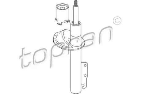 Амортизатор TOPRAN 301044