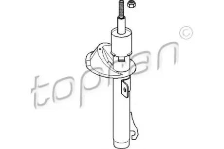 Амортизатор TOPRAN 301046