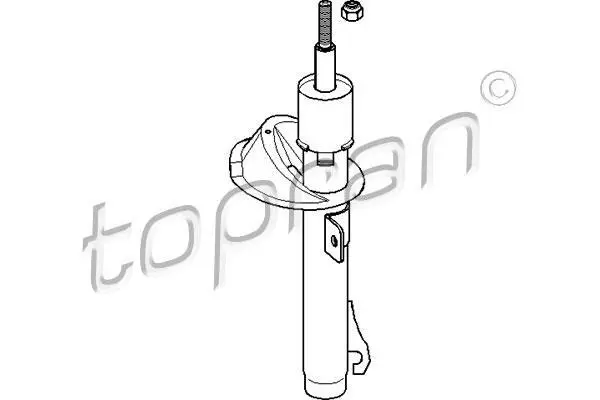 Амортизатор TOPRAN 301050 (фото 1)