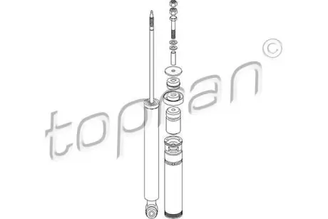 Амортизатор TOPRAN 401979