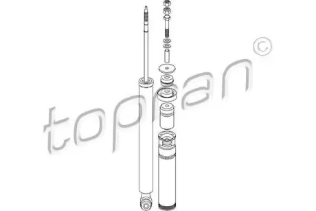 Амортизатор TOPRAN 401983