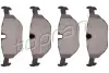 Комплект тормозных колодок, дисковый тормоз TOPRAN 500384 (фото 1)