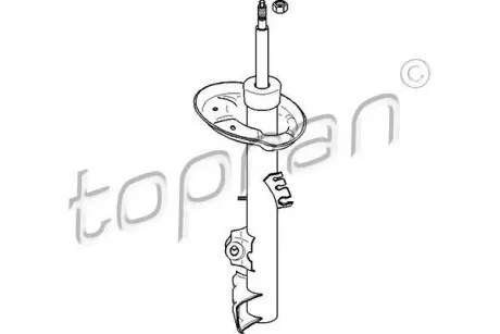 Амортизатор TOPRAN 501620