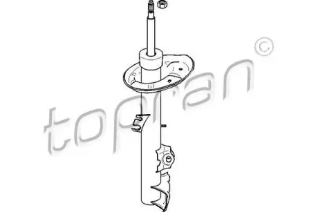 Амортизатор TOPRAN 501621