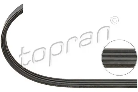 Поликлиновой ремень TOPRAN 700641
