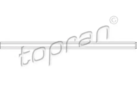 Осевой шарнир, рулевая тяга TOPRAN 720400