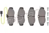 Комплект тормозных колодок, дисковый тормоз TOPRAN 722509 (фото 1)