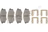 Комплект тормозных колодок, дисковый тормоз TOPRAN 820795 (фото 1)