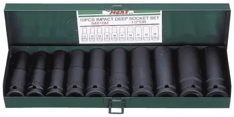 Комплект насадок 1/2" TOPRAN 84610M