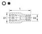Насадка E-TORX 1/4" TOPTUL BAED0807 (фото 2)