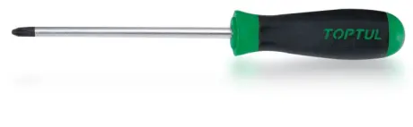 Отвертка крестовая PZ1 x 80mm TOPTUL FCAB0108
