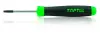 Викрутка (викрутка torx) TORX, розмір: T5, довжина: 50 мм, довжина 2: 140 мм TOPTUL FFIB0505 (фото 2)