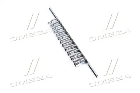 Набор головок 1/4" 12ед. 413мм (на планке) TOPTUL GAAQ0801U