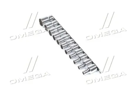 Набір головок 1/2" 11од. на планці TOPTUL GAAQ1601U12
