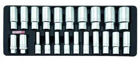 Набір головок 1/2" 22 од. TOPTUL GAAT2202