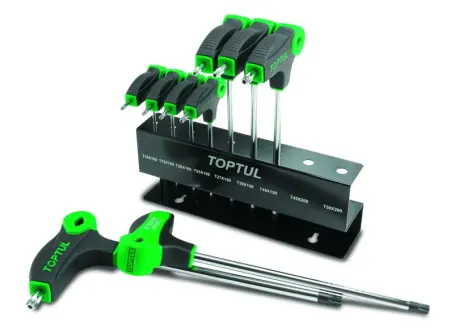 К-кт зіркоподібних ключів TORX TOPTUL GAAX0901