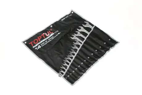 Набір ключів комбінованих 14 шт. 8-32 Hi-Performance TOPTUL GPAX1401