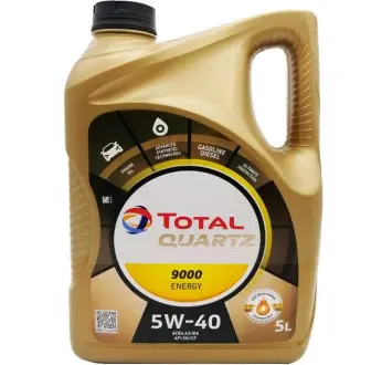 Олива моторна Total Quartz 9000 Energy 5W-40, 5л. TOTAL 156812