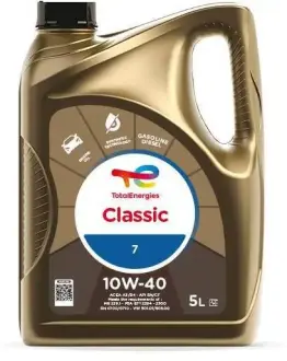 Моторное масло Total Classic 7 10W-40, 5л TOTAL 213691