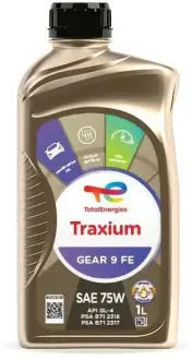 Олива трансмісійна 1L Total Traxium Gear 9 FE 75W TOTAL 214244