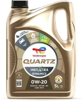 Масло QUARTZ INEO XTRA DYNAMICS 0W20 5L TOTAL 226004