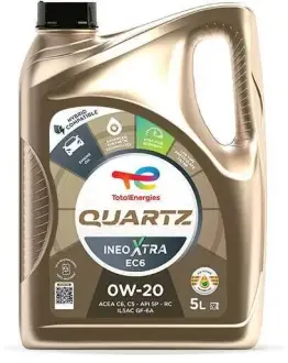 Масло моторное QUARTZ INEO XTRA EC6 0W-20 5л TOTAL 228344