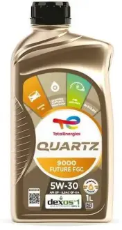 Олива моторна QUARTZ 9000 FUTURE FGC 5W30. 12x1 lt (1 л) TOTAL 228411