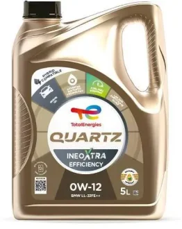 Масло QUARTZ INEO XTRA EFFICIENCY 0W12 5L TOTAL 229932