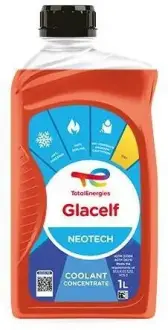 Рідина охолоджуюча (антифриз) концентрат GLACELF NEOTECH. 12x1 lt (1 л) TOTAL 229950
