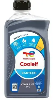 Антифриз Total COOLELF CARTECH -37°C (Каністра 1л) TOTAL 230161