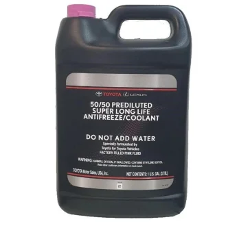 Рідина охолоджувальна, антифриз, Toyota Super Long Life Coolant, рожевий, готовий, 3.784л TOYOTA/LEXUS/DAIHATSU 00272SLLC2