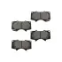 Brake pads. Колодки тормозные, дисковый тормоз TOYOTA/LEXUS/DAIHATSU 04465AZ001TM (фото 1)
