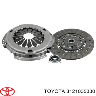 Комплект зчеплення TOYOTA/LEXUS/DAIHATSU 3121035330