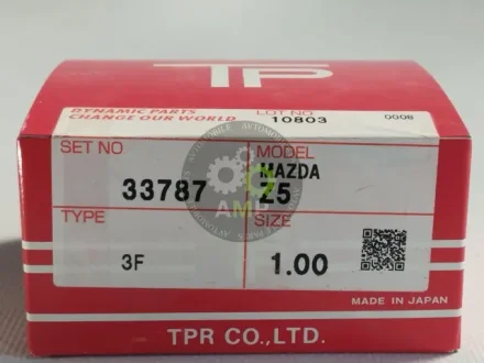Кільця поршневі +1.00mm (к-кт на мотор) Z5 Mazda Tp TPR 33787-100