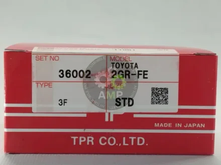 Кільця поршневі STD (к-кт на мотор) 3,5L Toyota Camry, RAV-4 2GR-FE,2GR-FSE Tp TPR 36002-STD