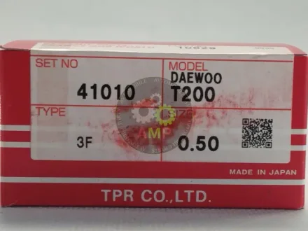 Кольца поршневые +0.50mm (к-кт на мотор)(1.5*1.5*2) Aveo T200 TPR 41010050