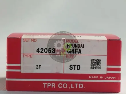 Кільця поршневі STD (к-кт на мотор) HYUNDAI/KIA G4FA GAMMA (23040-2B001) Tp TPR 42053-STD