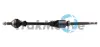 FIAT піввісь прав. з ABS L=1081mm 28/37 зуб. Ducato 94-, CITROEN JUMPER 1.9 TD 94-02, PEUGEOT BOXER 2.5 D 94-02 TRAKMOTIVE 300310 (фото 1)