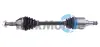 FORD Полуось лев L=617mm 25/23 зуб. Fusion 1.4/1.6 -12, Fiesta 1.25/1.6 -08 TRAKMOTIVE 300395 (фото 1)
