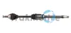 FORD піввісь прав L=961mm 25/26 зуб TOURNEO CONNECT 1.8 TDCi 02-13, TRANSIT CONNECT 1.8 TDCi 02-13 TRAKMOTIVE 300400 (фото 1)