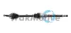 NISSAN піввісь прав. L=894,5mm 23/26 зуб. MICRA III 1.5 dCi 03-10, NOTE 1.5 dCi 08-12 TRAKMOTIVE 300478 (фото 1)