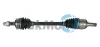OPEL Полуось лів. L=616mm 22/22 зуб. CORSA D 1.2 06-14, CORSA E 1.4 LPG 15- TRAKMOTIVE 300555 (фото 1)