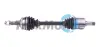 OPEL Полуось лів. L=590mm 22/22 зуб. ABS 29 зуб. MERIVA A (X03) 1.7 DTI 03-10 TRAKMOTIVE 300574 (фото 1)