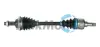 PEUGEOT Полуось лів.с ABS L=593,5mm 25/22 зуб. 206 1.6 16V 07- TRAKMOTIVE 300589 (фото 1)
