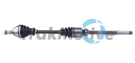 PEUGEOT Полуось прав. L=882mm 25/24 зуб. 306 1.9 SLD 94-01 TRAKMOTIVE 300610