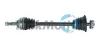 RENAULT піввісь лів (з ABS L=630,5mm 23 зуб. CLIO II (BB_, CB_) 1.5 dCi 01-05, KANGOO Express (FC0/1_) 1.5 dCi 03-, NISSAN KUBISTAR фургон (X76) 1.5 dCi 03-09 TRAKMOTIVE 300830 (фото 1)
