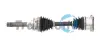 MITSUBISHI Полуось прав. L=536,5mm 28 зуб. Pajero Sport 98-,L200 96-,Pajero II 90-00 TRAKMOTIVE 301107 (фото 1)